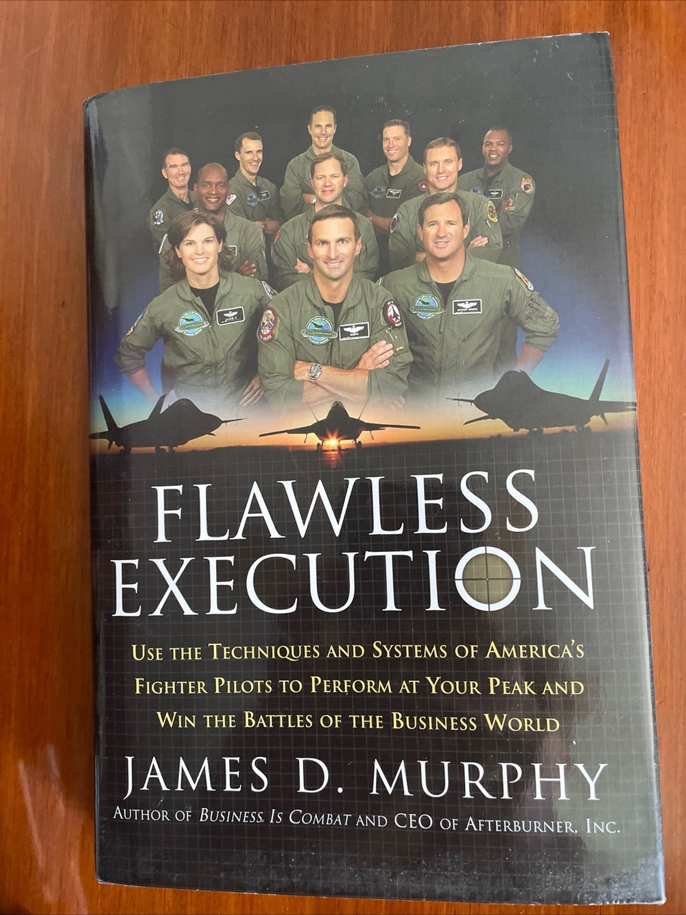 James D. Murphy Flawless Execution - Green Hardcover Book